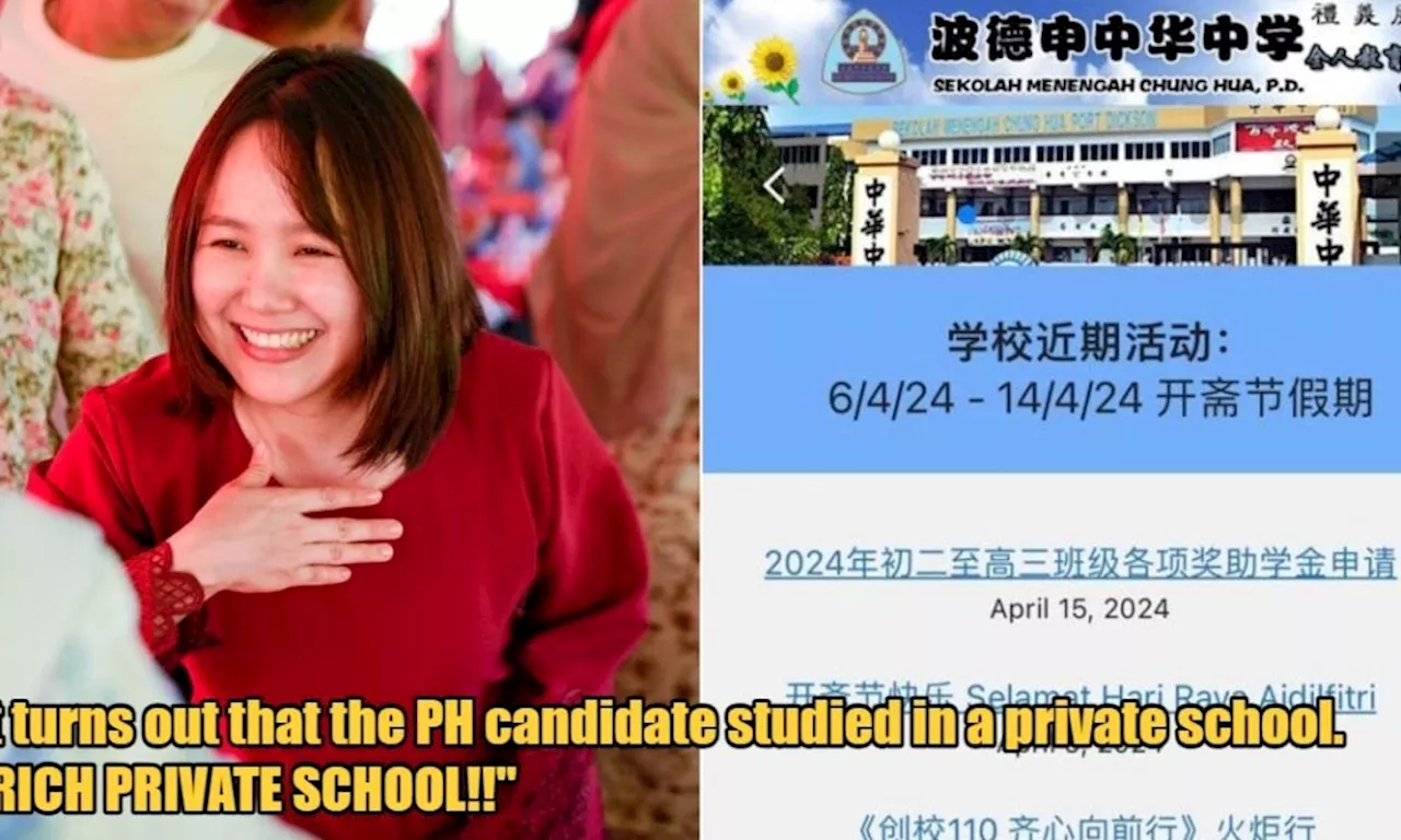 Influencer Tries to Bash DAP Candidate for Attending a Private School, M'sians Bash Him Back!