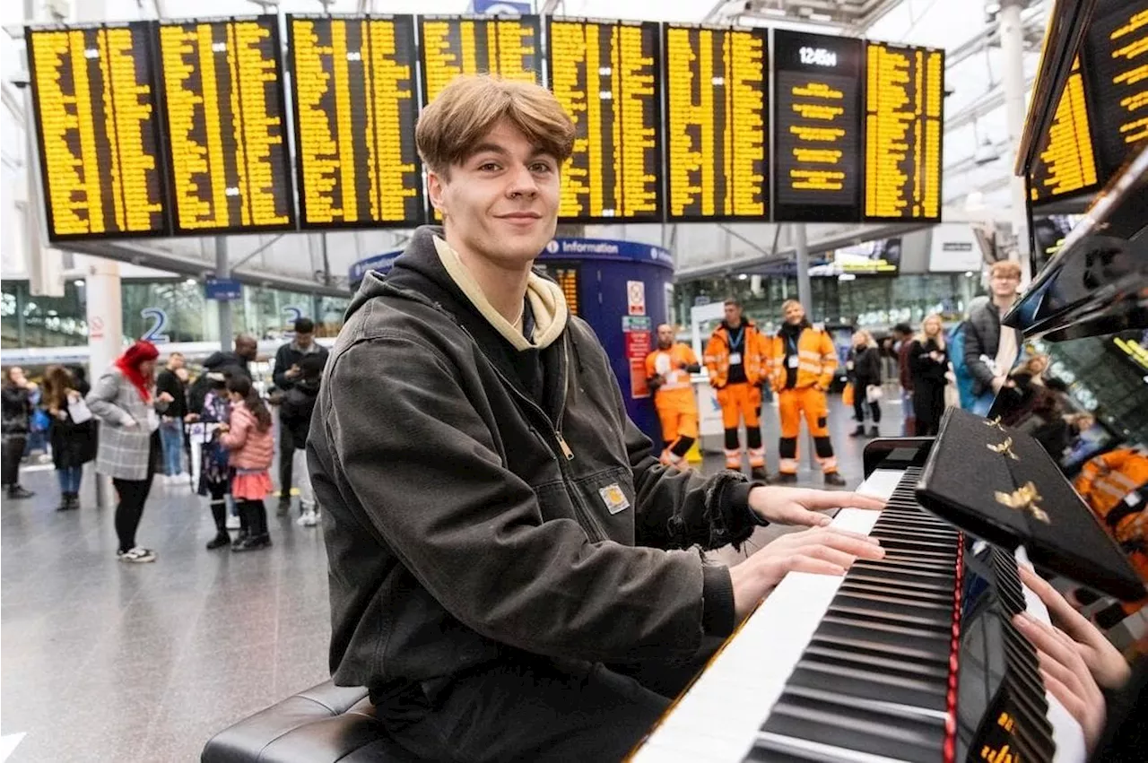 The Piano Channel 4: Yorkshire boxer impresses judges on TV show with rendition of Chopin’s Ballade No.4 at Manchester Piccadilly station