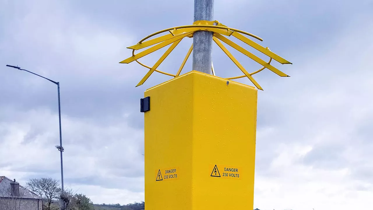 Police install armoured speed cameras with anti-climb spikes after 'blade runner' vandals cut down...