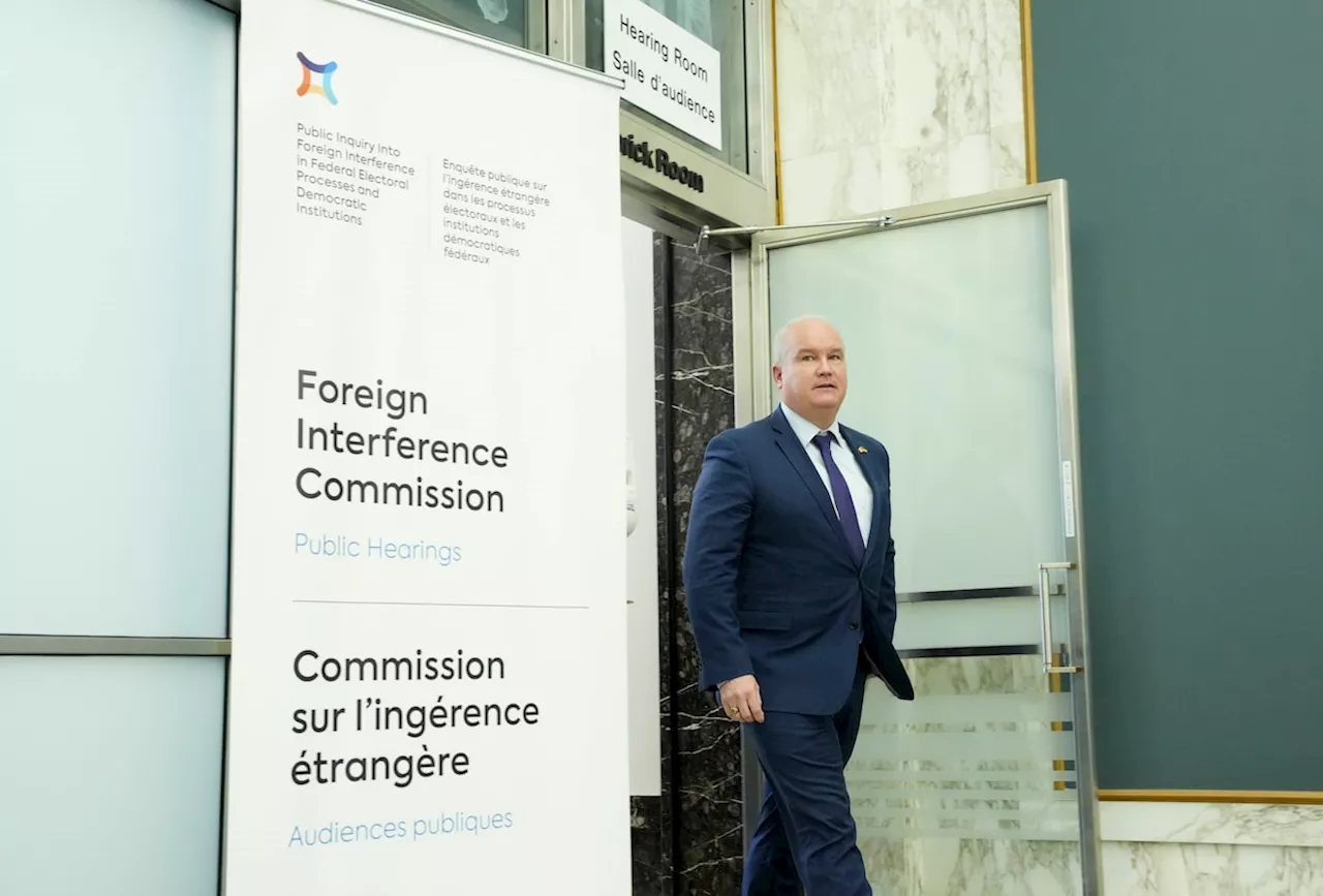 Top brass from CSIS, RCMP to testify at foreign interference inquiry