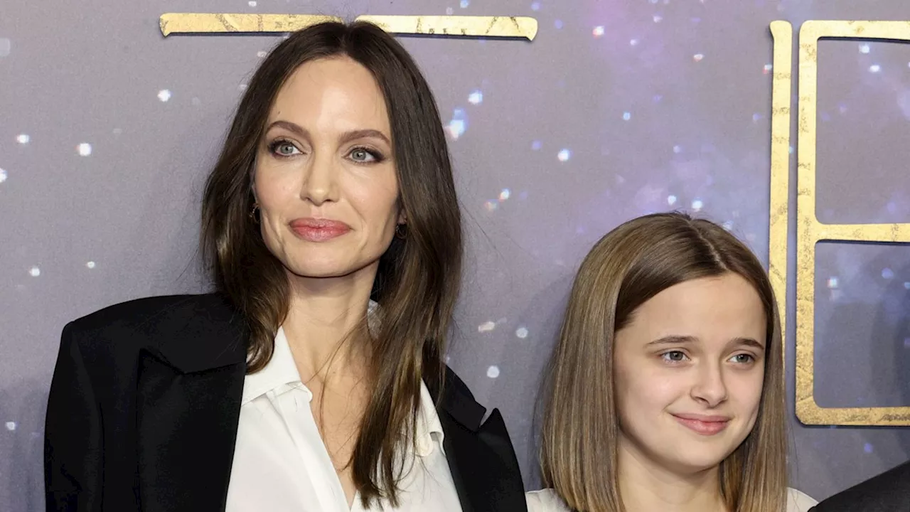 Angelina Jolie and Daughter Vivienne Celebrate Broadway Musical Premiere