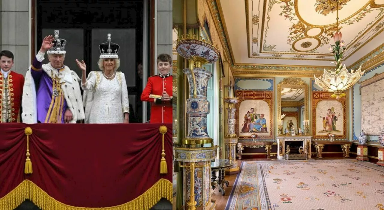 Re Carlo apre i palazzi reali, dopo Balmoral una nuova sala di Buckingham Palace: ecco la stanza che affaccia