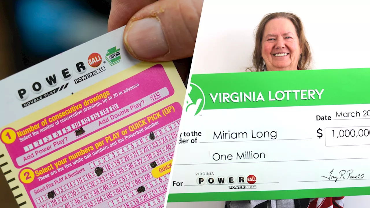 This Virginia woman accidentally bought a Powerball ticket. She then won $1 million