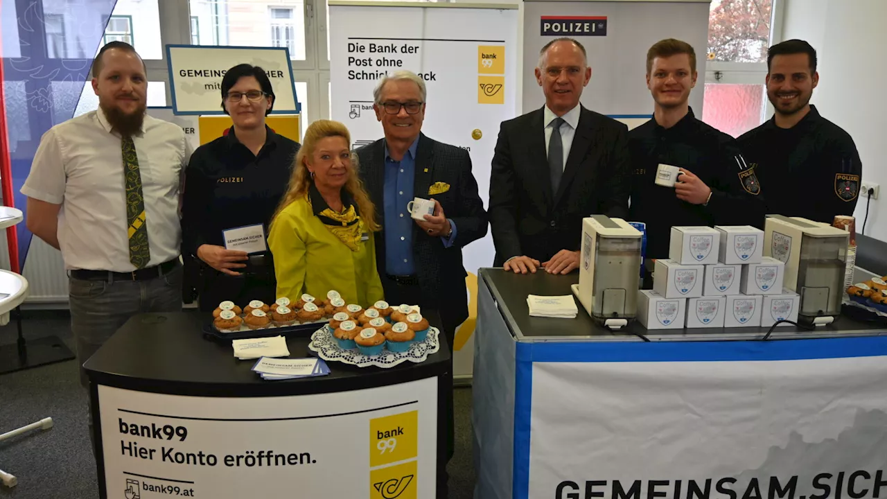 Kaffee-Tratsch mit der Polizei gibt's auch in Postfilialen