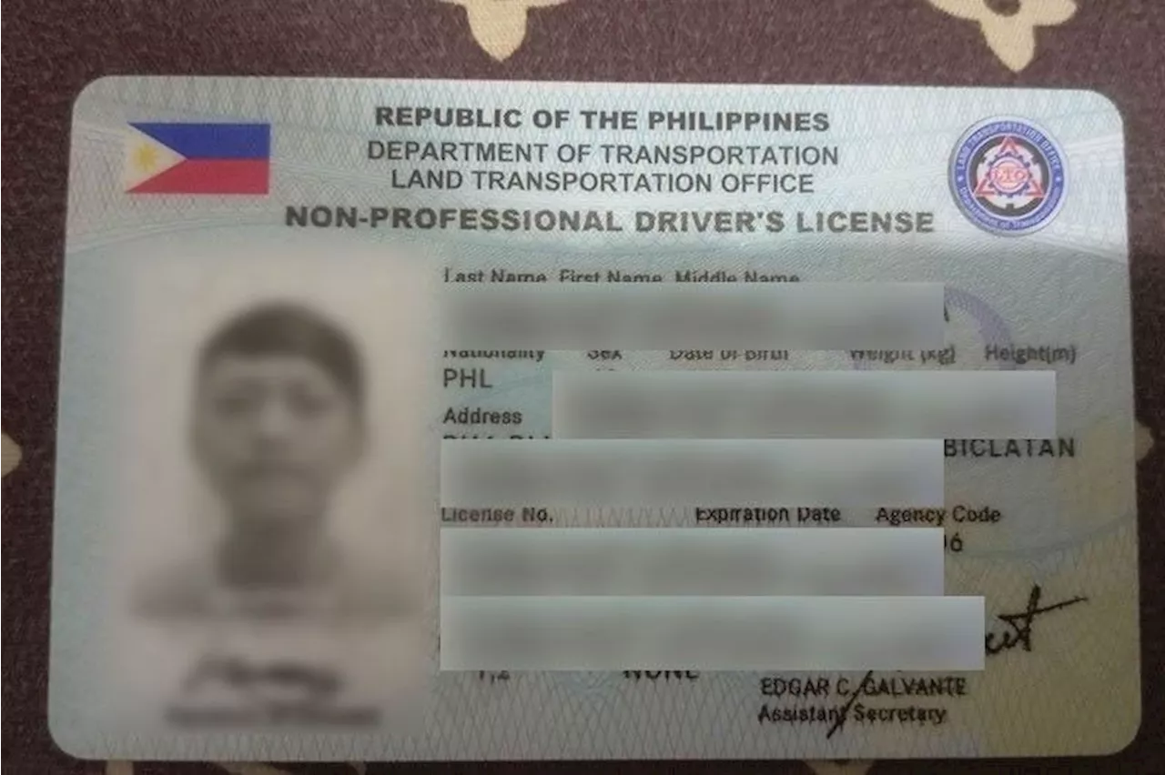 LTO reminds motorists to renew driver’s licenses