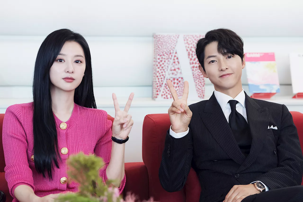 Song Joong Ki Reunites With Kim Ji Won Behind The Scenes Of “Queen Of Tears”