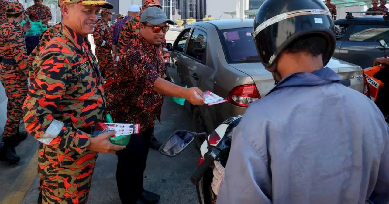 JBPM to station personnel at Perasing R&amp;R for quick emergency help