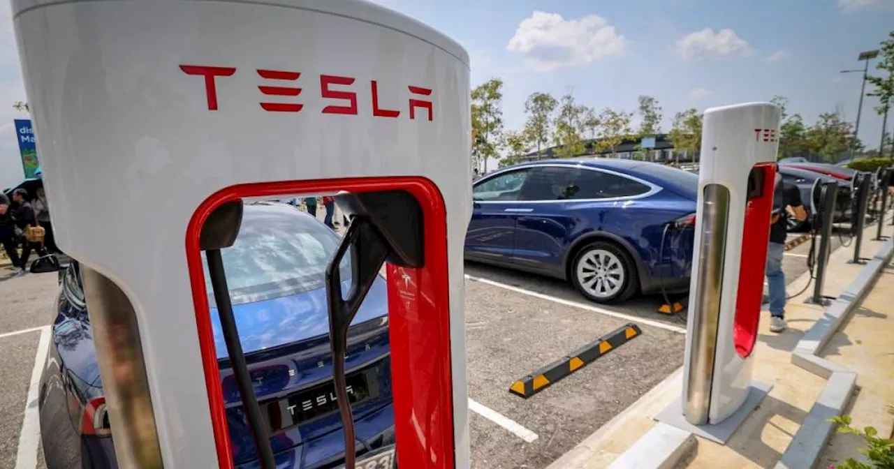 Tesla aktifkan stesen Pengecas Super baharu di Pulau Pinang