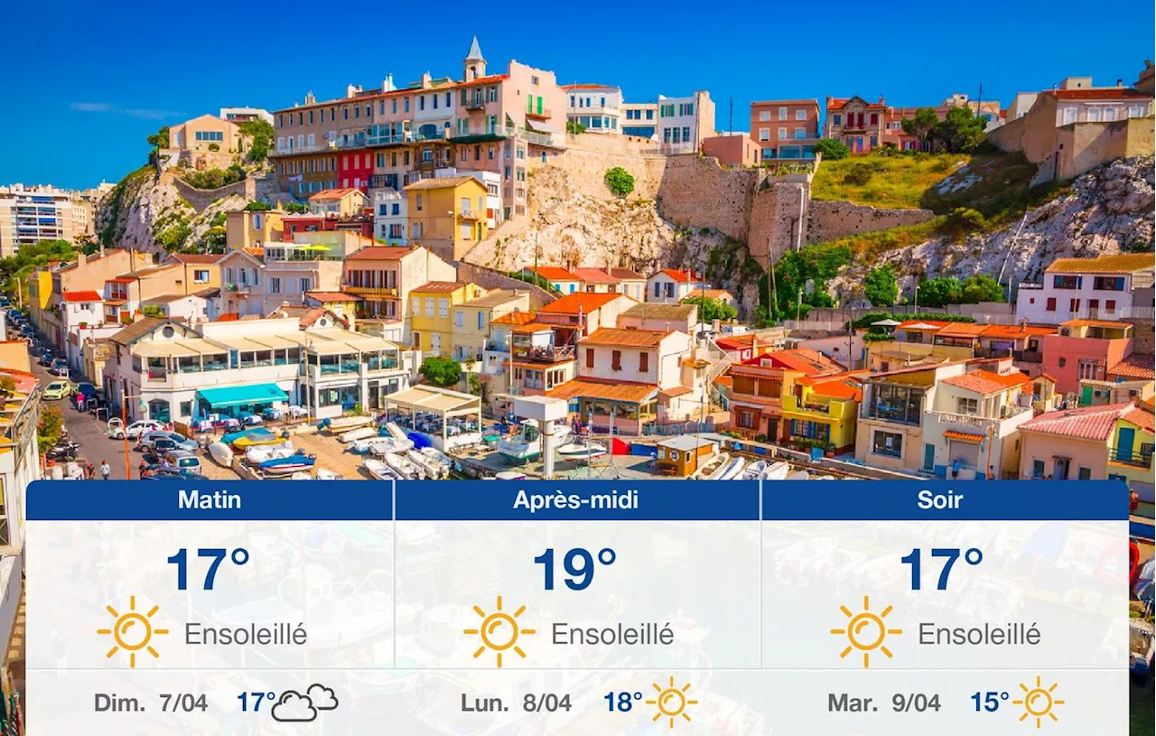 Météo Marseille: prévisions du samedi 6 avril 2024