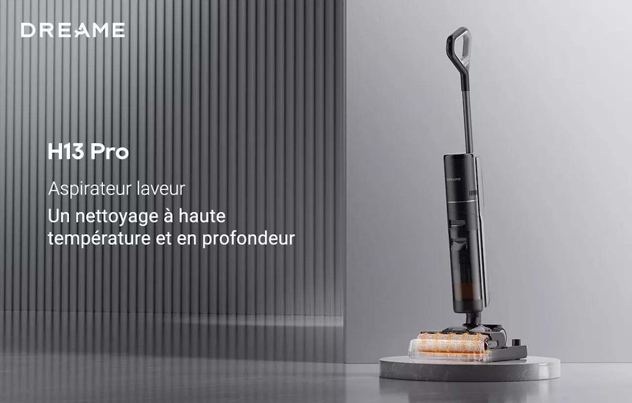 Dreame présente son nouvel aspirateur lavant Dreame H13 Pro