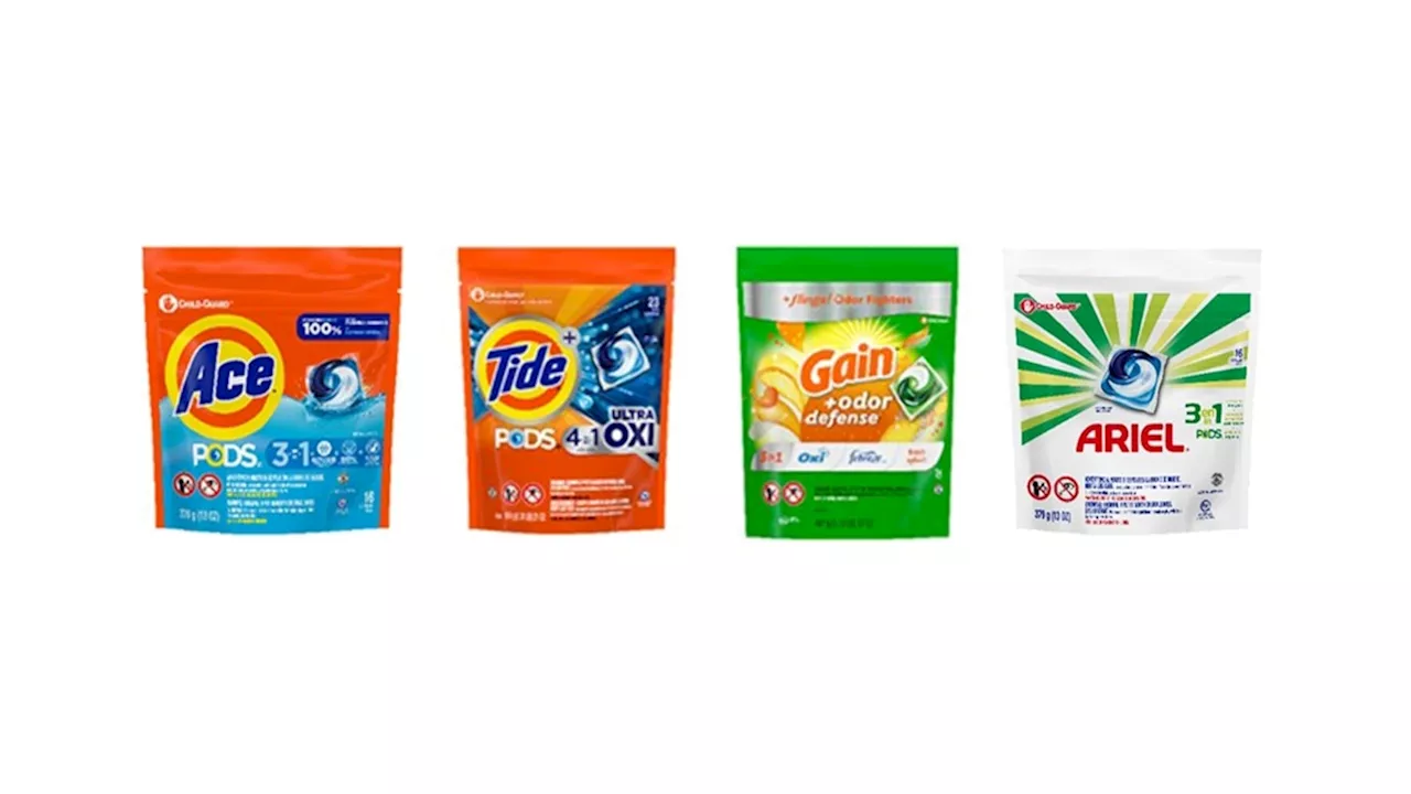 Millions of Tide Pods, Gain Flings and more laundry detergent packets recalled