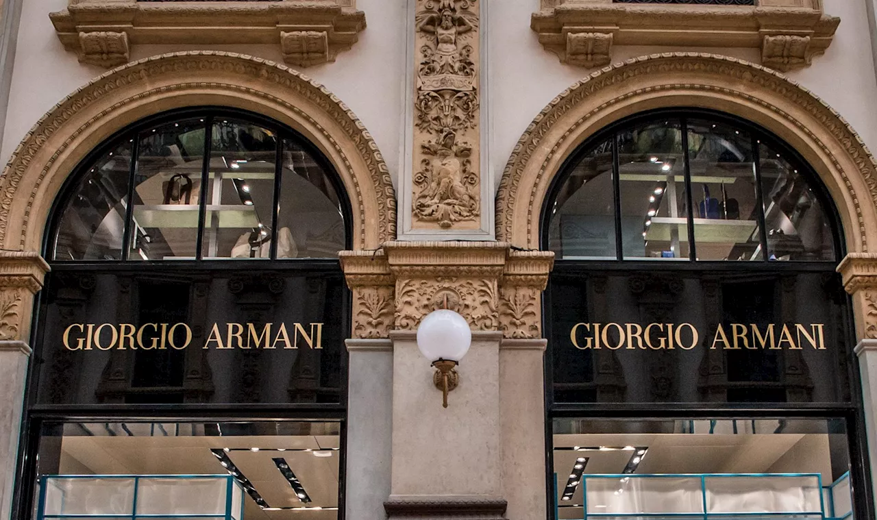 Caporalato, amministrazione giudiziaria per Giorgio Armani Operations