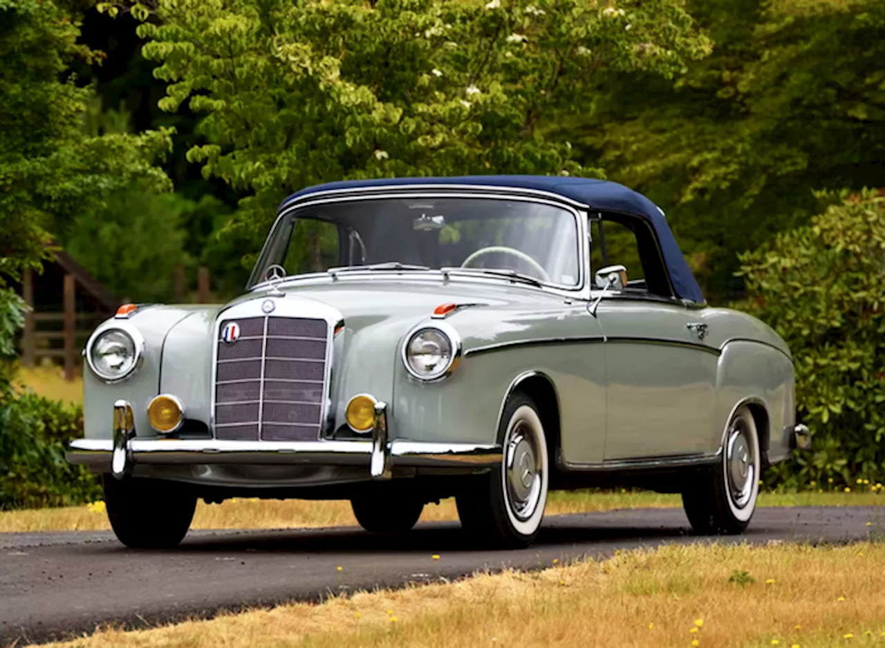 La Mercedes-Benz 220 S Cabriolet del 1958 al New York International Auto Show