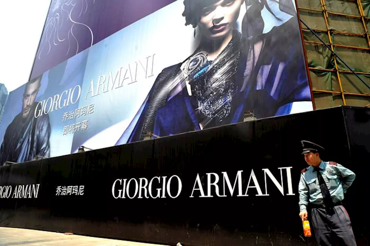 'Lavoro nero e da fame', commissariata Armani operations