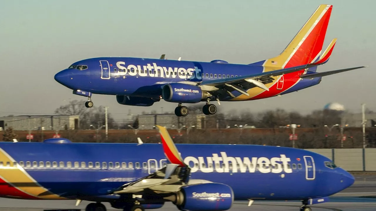 An engine on a Southwest Airlines jet caught fire before taking off from Texas. FAA is investigating