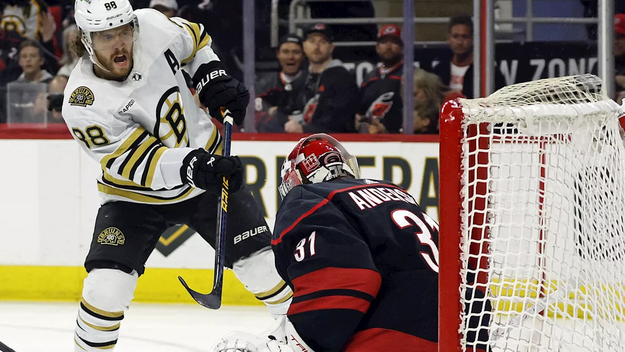 Bruins beat Hurricanes 4-1