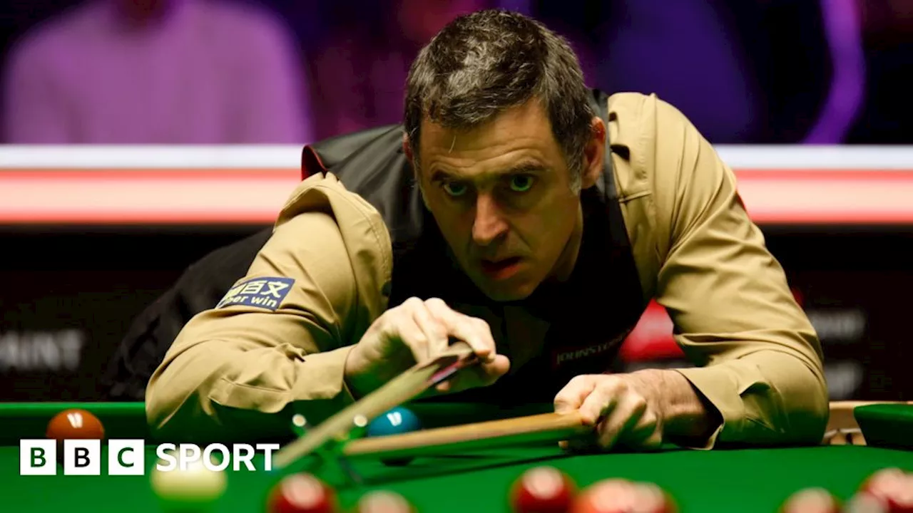 Tour Championship: Ronnie O'Sullivan reaches third final by beating Gary Wilson 10-7 in Manchester