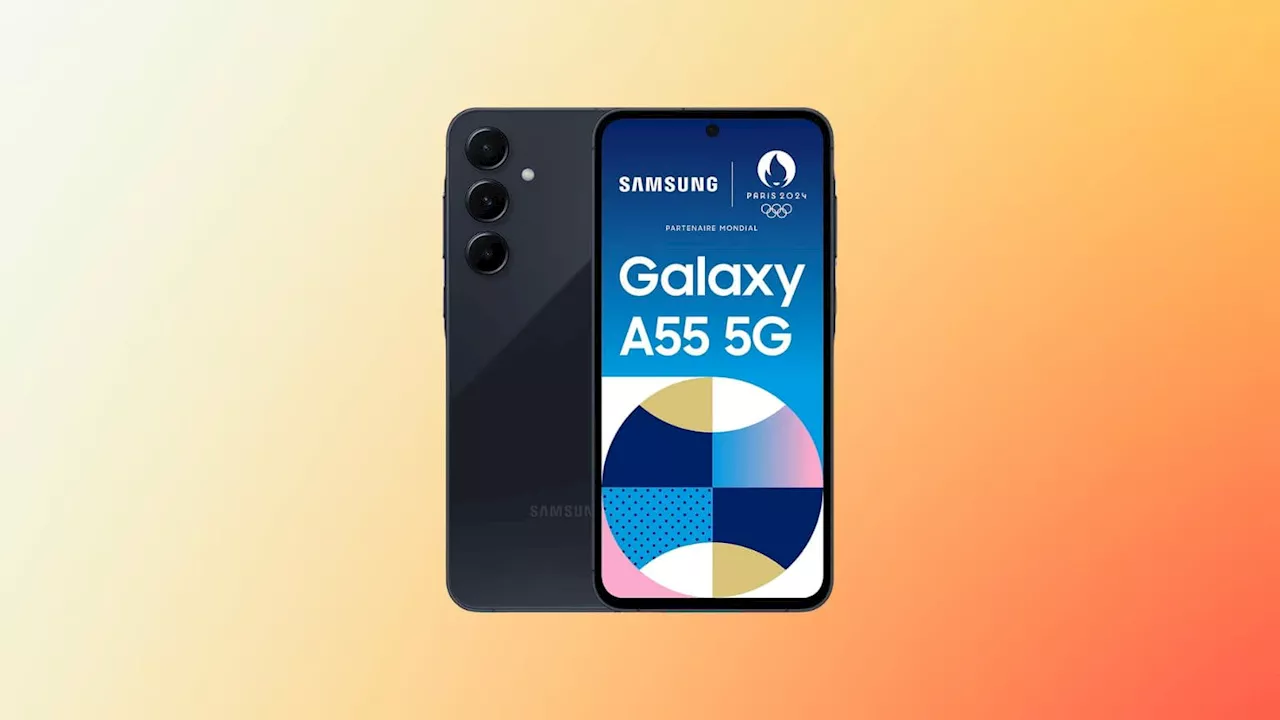 Samsung lance son nouveau smartphone Galaxy A55 avec des écouteurs sans fil offerts