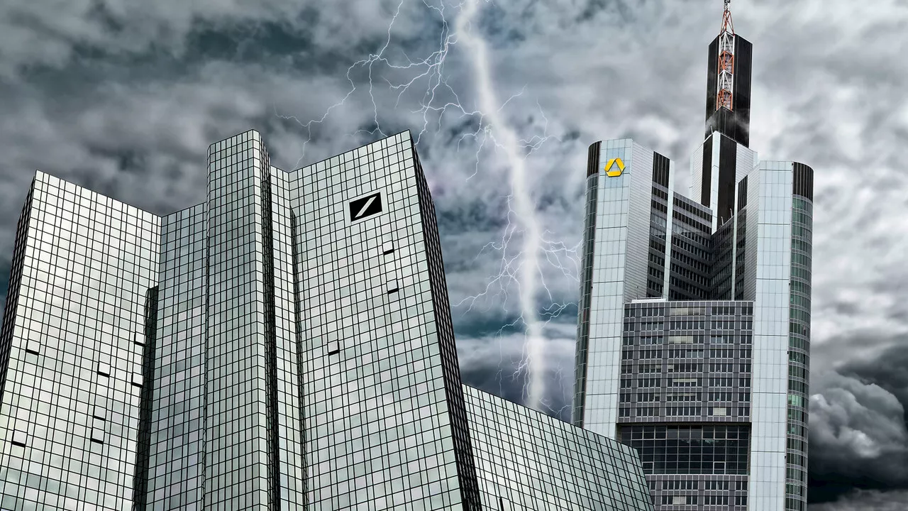 Commerzbank- und Deutsche-Bank-Aktie: Droht nach der Rally nun der Absturz?