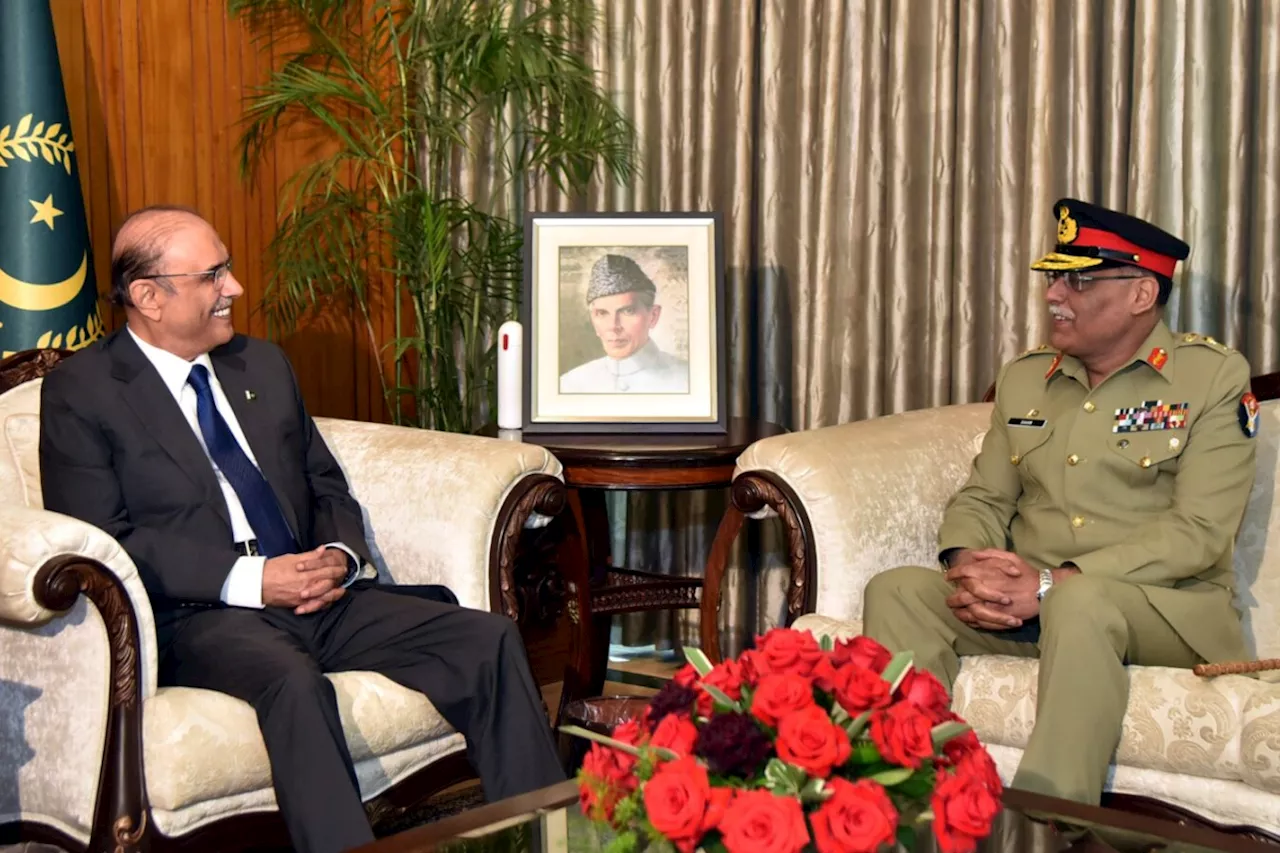 CJCSC briefs President about security situation of country