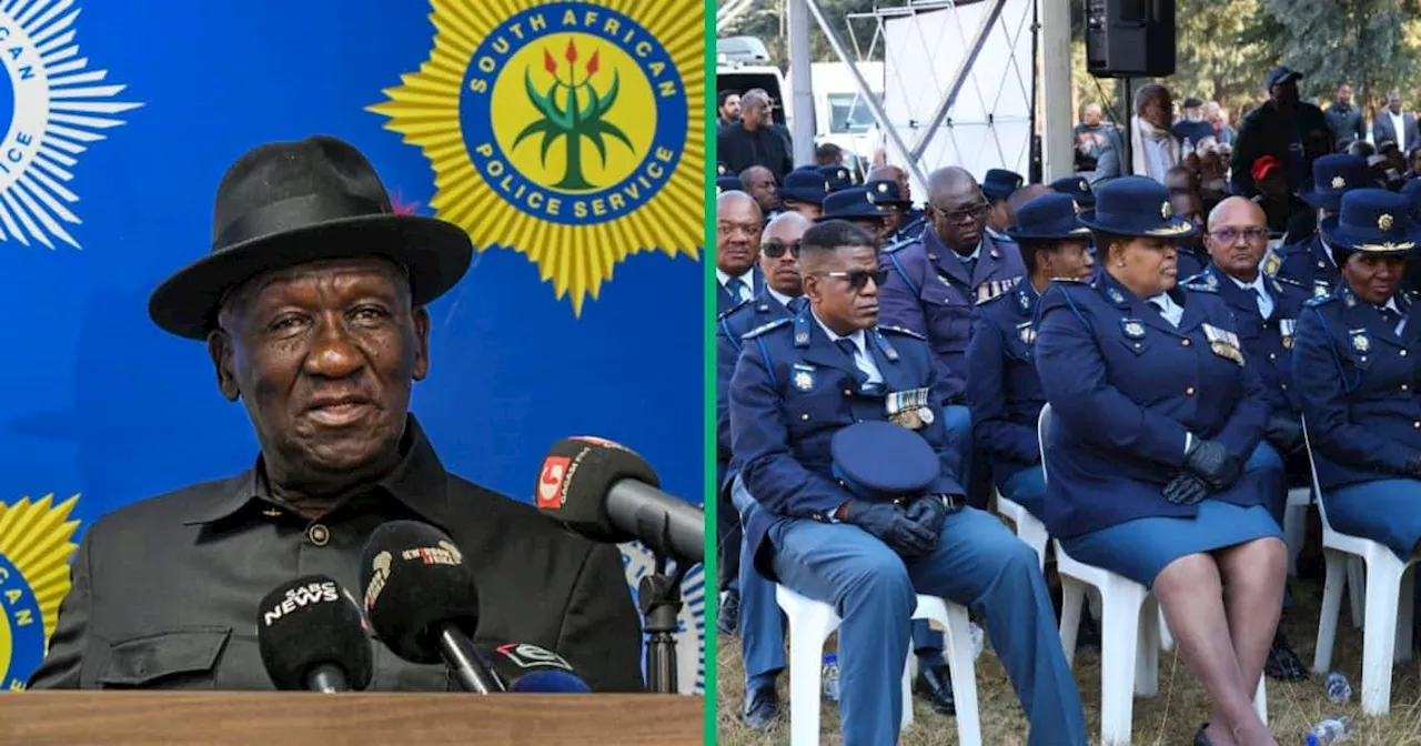 Police Minister Bheki Cele Encourages SAPS Members to Fight Fire With Fire