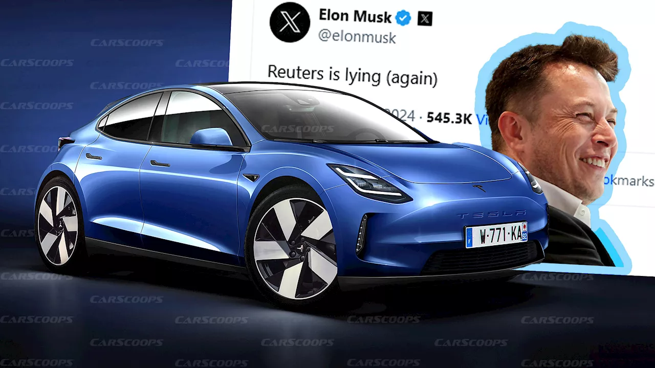 $25k Tesla Model 2 Is Dead Claims Report, Musk Says They’re Lying