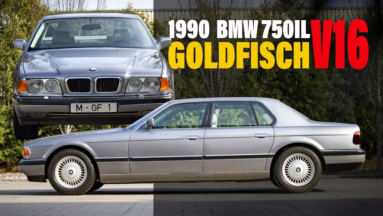 BMW’s Second Secret V16 7-Series Prototype Emerges From Decades Of Hiding