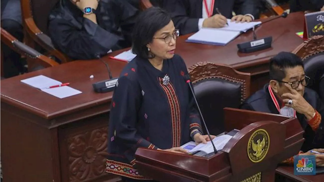 Menteri Keuangan Sri Mulyani Hadiri Sidang PHPU 2024 di MK