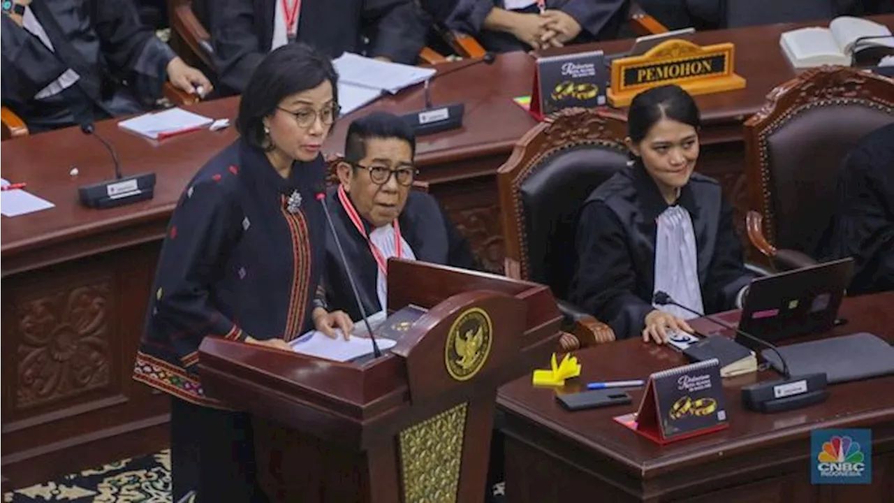 Sri Mulyani di MK: Penyusunan APBN 2024 Tak Terpengaruh Capres