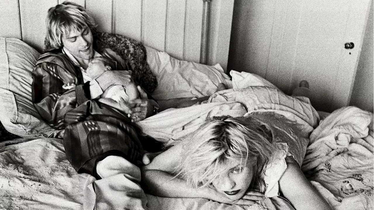 Fotografías inéditas muestran un día en la vida de Kurt Cobain y Courtney Love