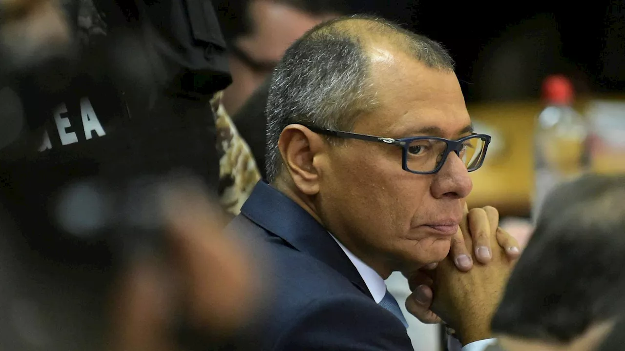 Jorge Glas, exvicepresidente de Ecuador, pide asilo político a México