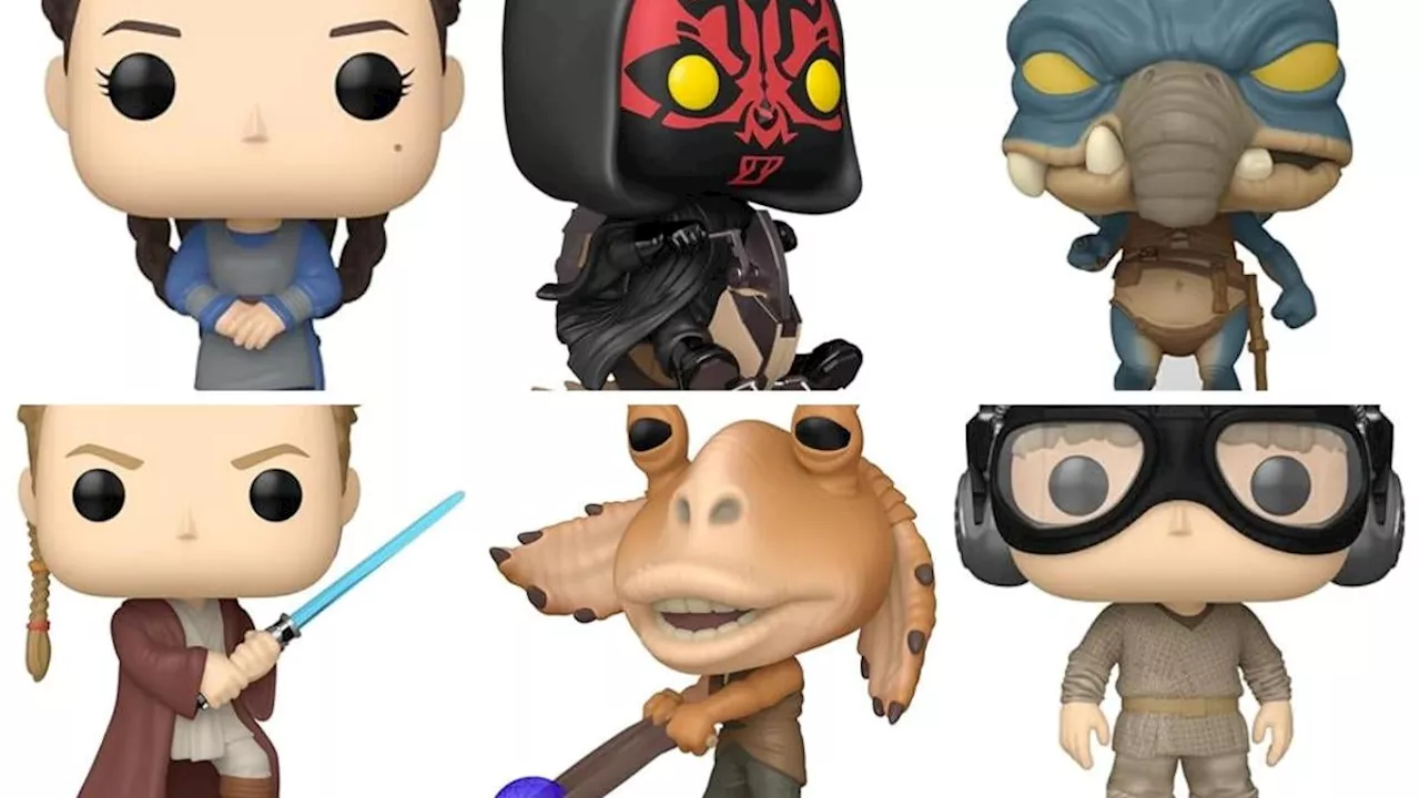 Star Wars: The Phantom Menace 25th Anniversary Funko Pops Are On Sale Now