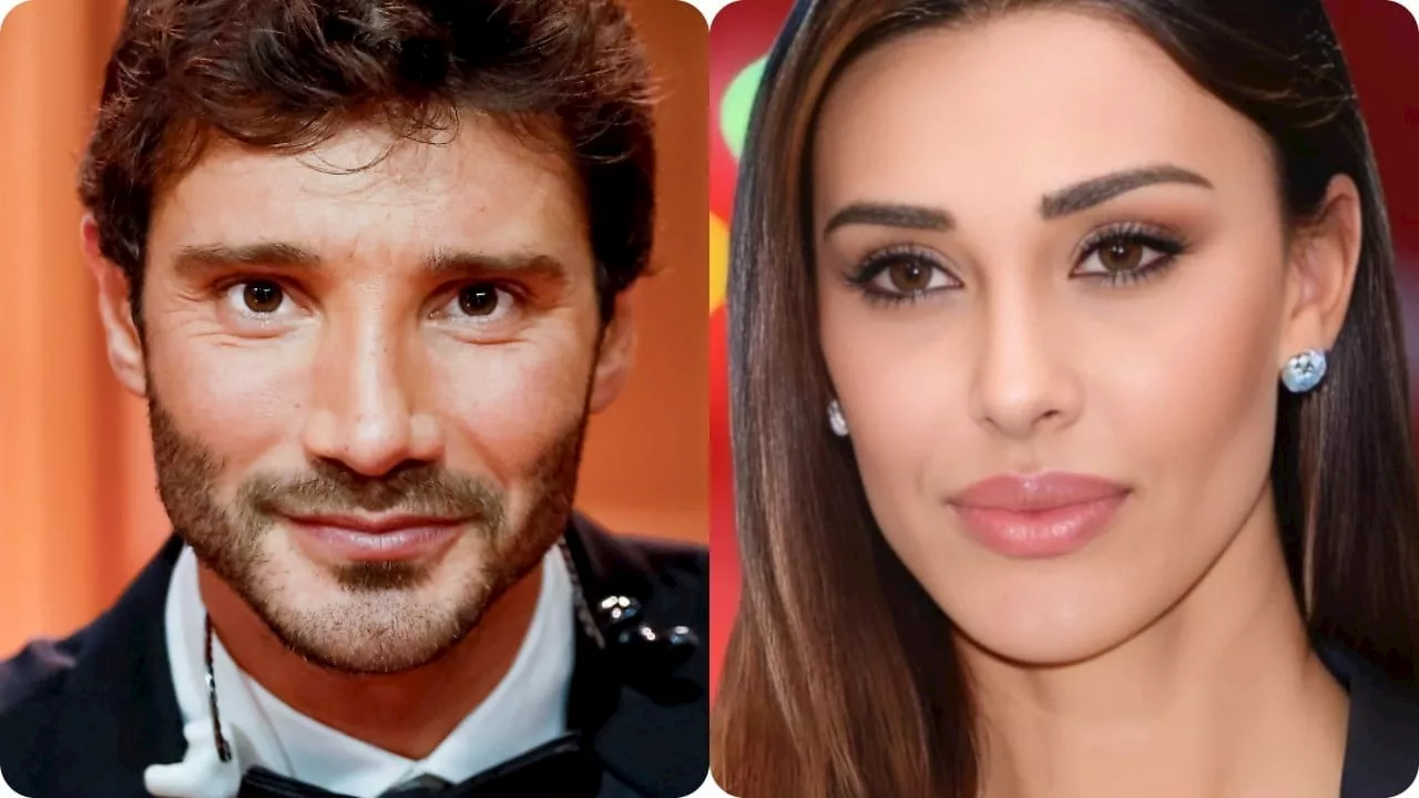 Belen Rodriguez e Stefano De Martino fotografati insieme al piccolo Santiago: pace fatta?