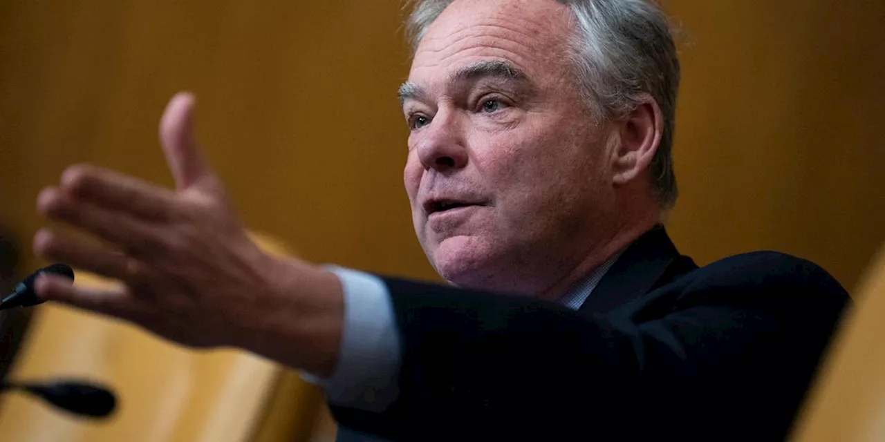 U.S. Senator Tim Kaine Criticizes Biden Administration's Support for Israel