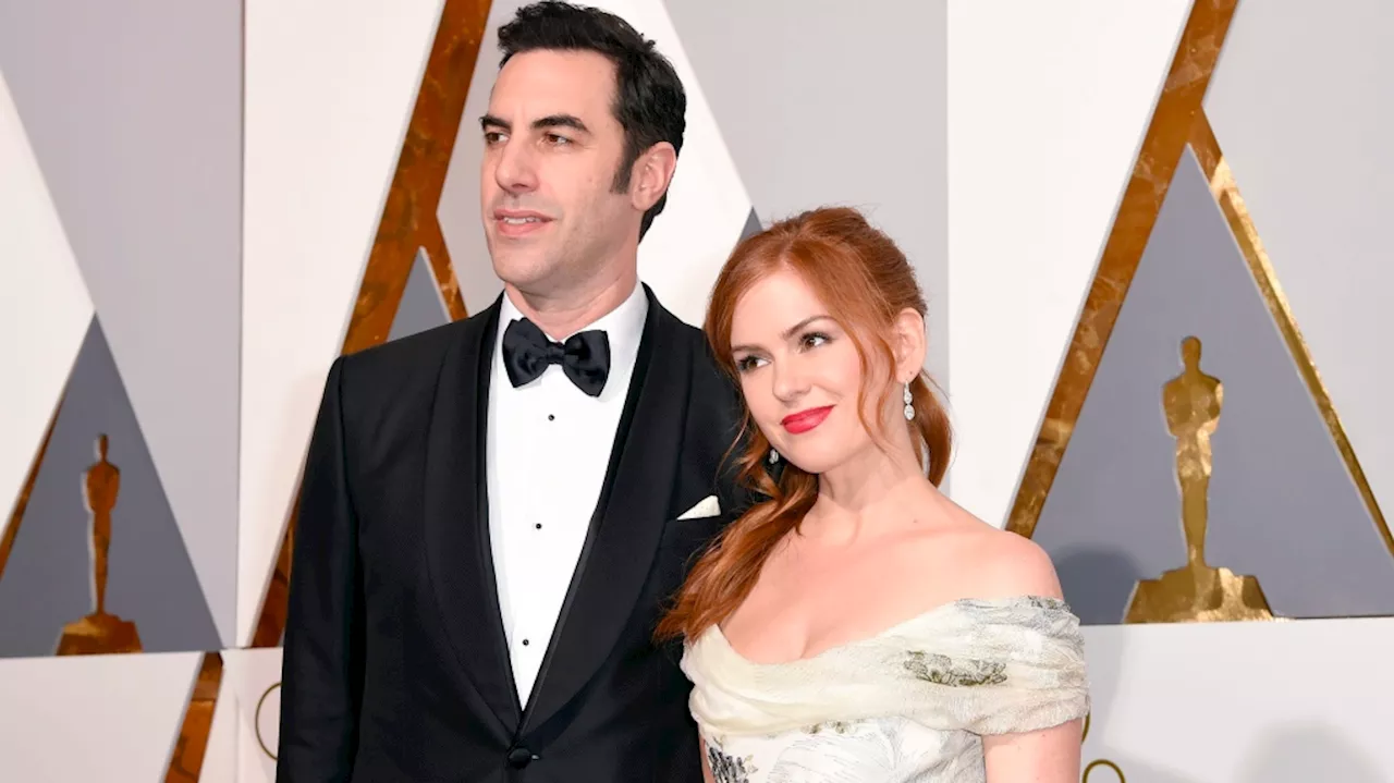 Sacha Baron Cohen and Isla Fisher announce their marriage ended last year