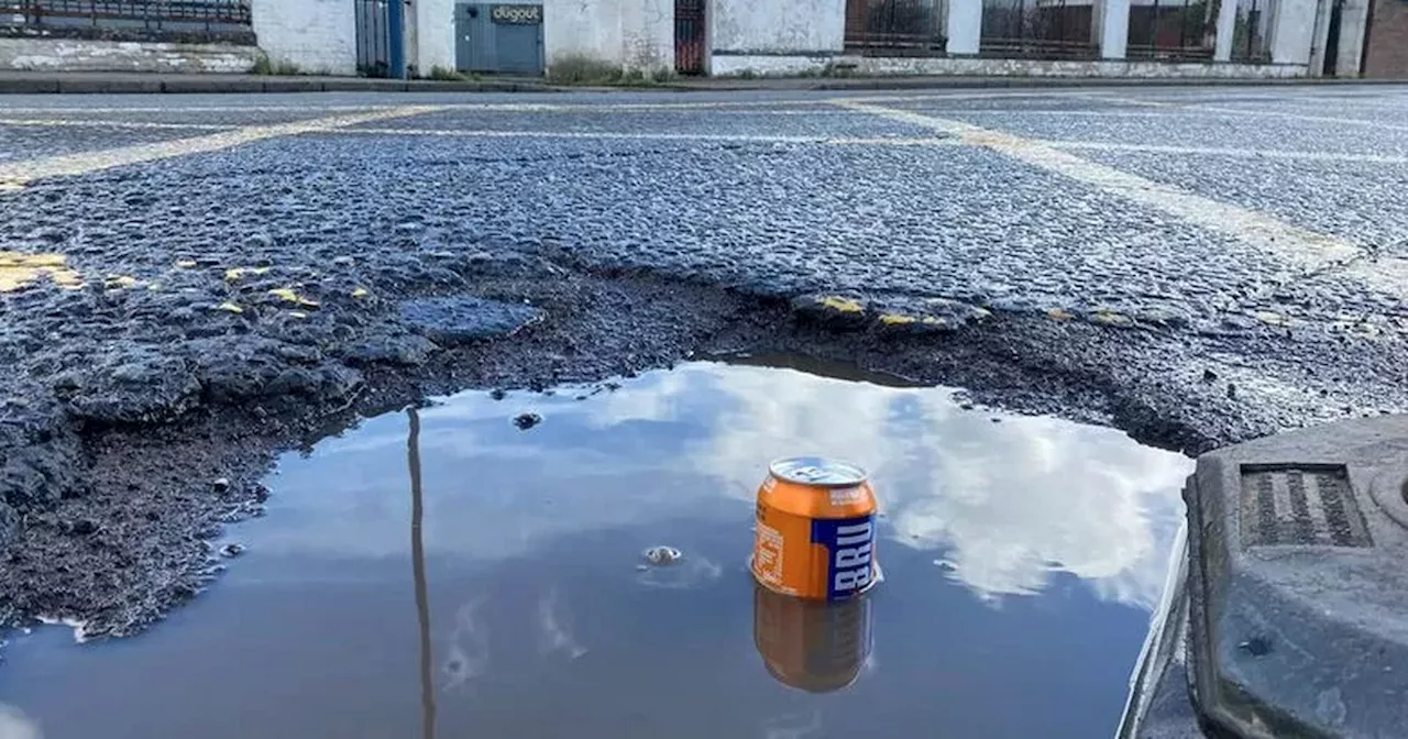 Residents Complain About 'Monster' Pothole on Rutherglen Road in Glasgow