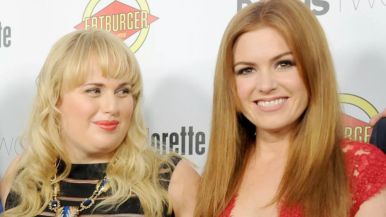 Isla Fisher said she was 'incredibly lucky' to work with Rebel Wilson in 2012 film Bachelorette in...