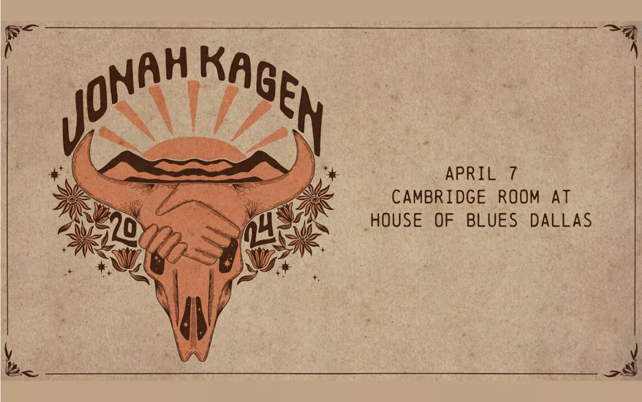 Win 2 tickets to Jonah Kagen!