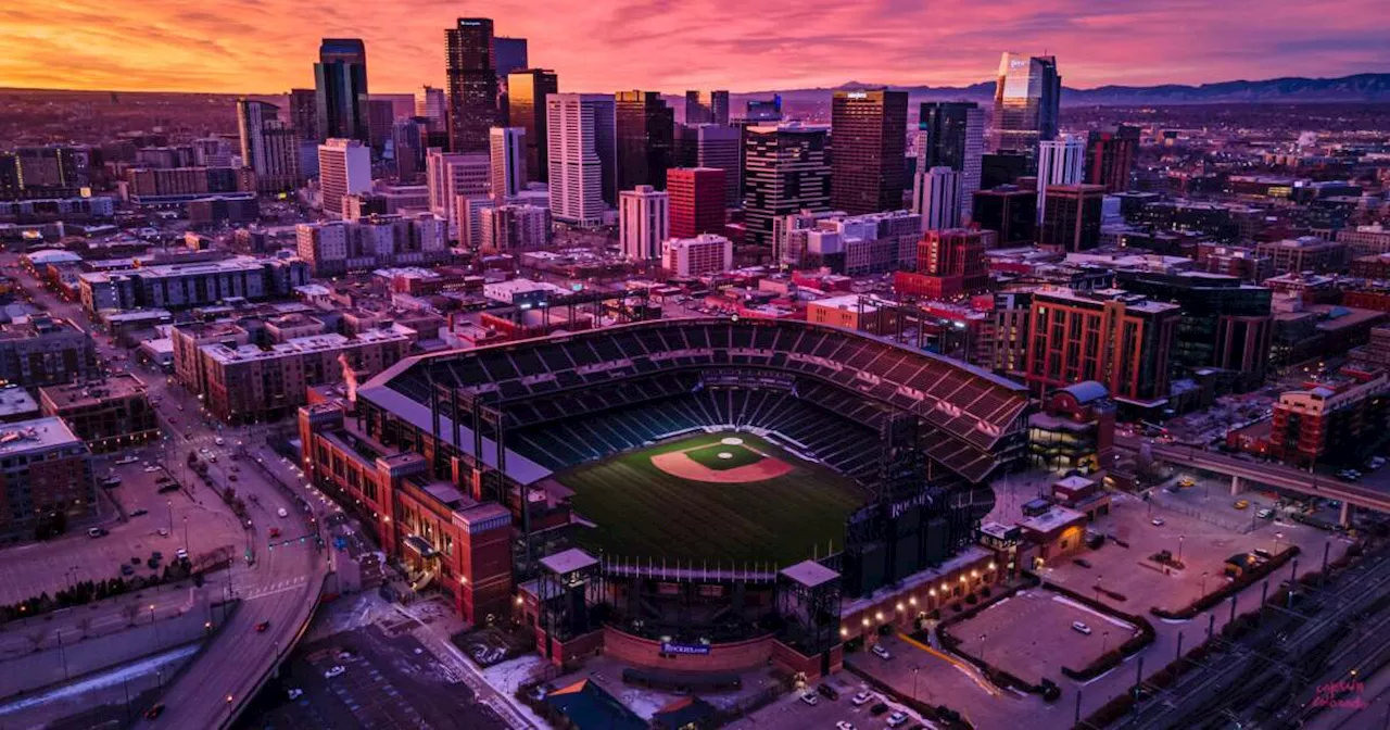 Beautiful Weather for Rockies' Home Opener in Downtown Denver