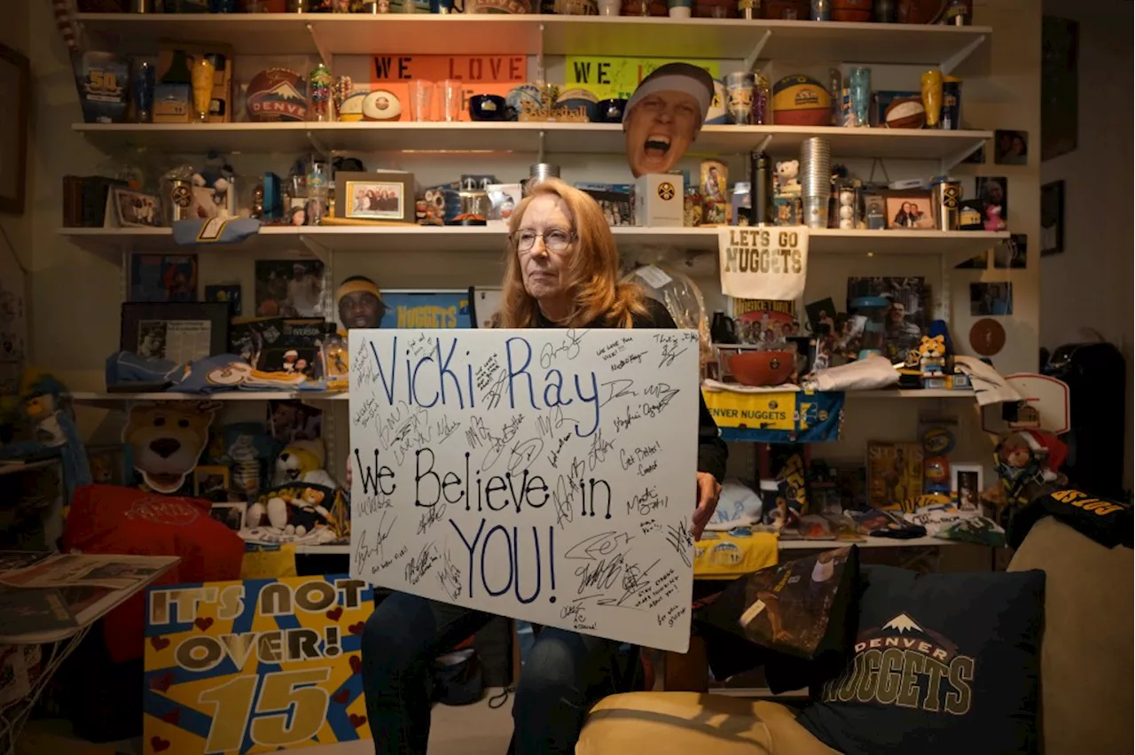 Denver Nuggets superfan Vicki Ray’s tickets revoked over claims she grabbed a referee, hit a player