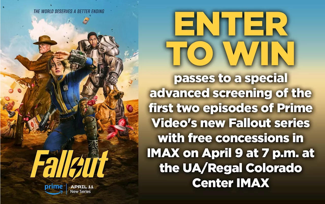 Win Screen Passes to Advanced Screening of Prime Video's New Fallout Series