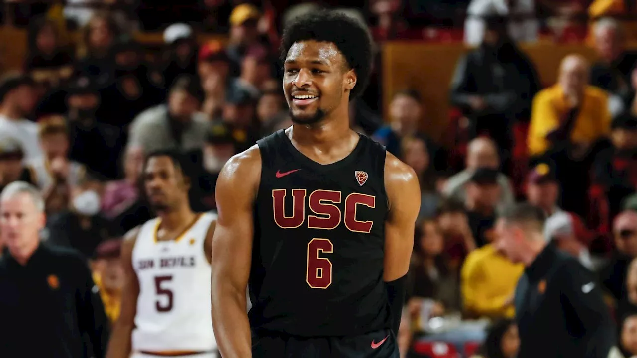 USC's Bronny James entering NBA draft, transfer portal