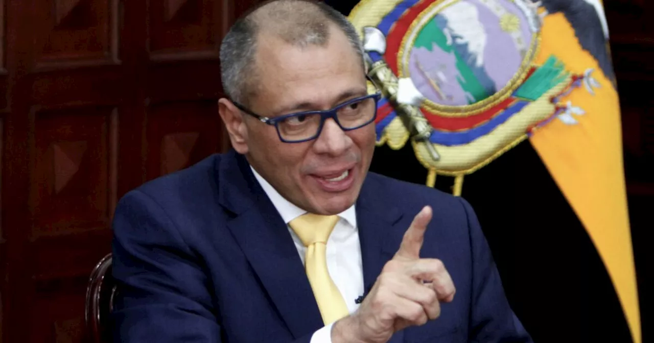 México otorga asilo en embajada a Jorge Glas, exvicepresidente de Ecuador