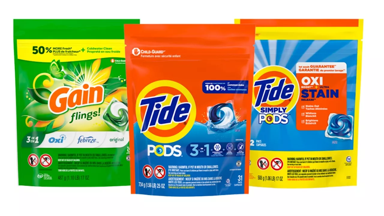 Procter & Gamble Recalls 8.2 Million Bags of Laundry Detergent Capsules