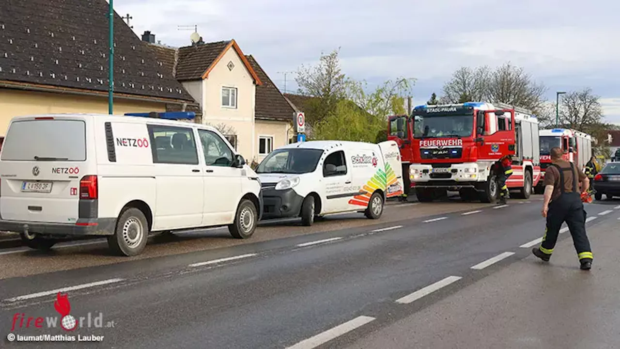 Oö: Feuerwehr, Energieversorgungsunternehmen und Rauchfangkehrer nach CO-Alarm in Stadl-Paura im Einsatz