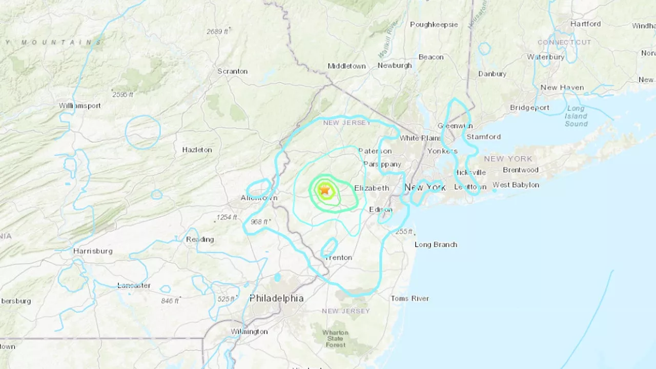 New Jersey Earthquake: Preliminary 4.8 magnitude quake rattles from Philadelphia to NYC