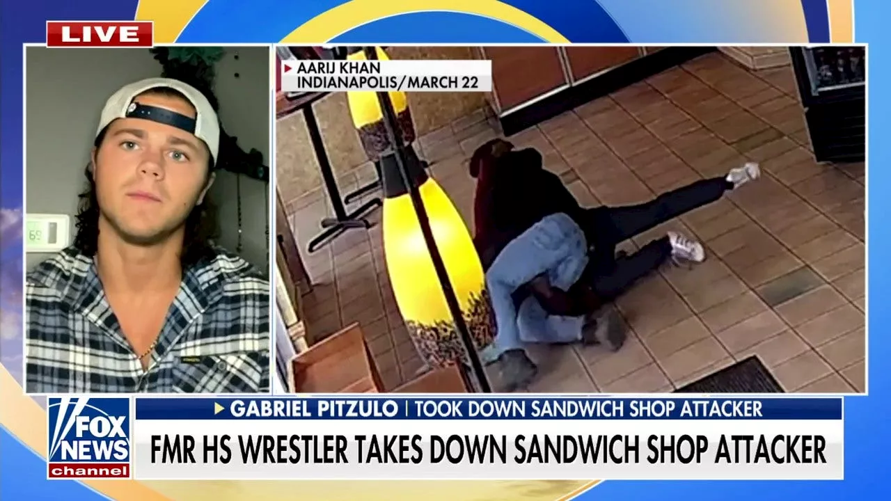 Former High School Wrestler Stops Attack at Subway Restaurant