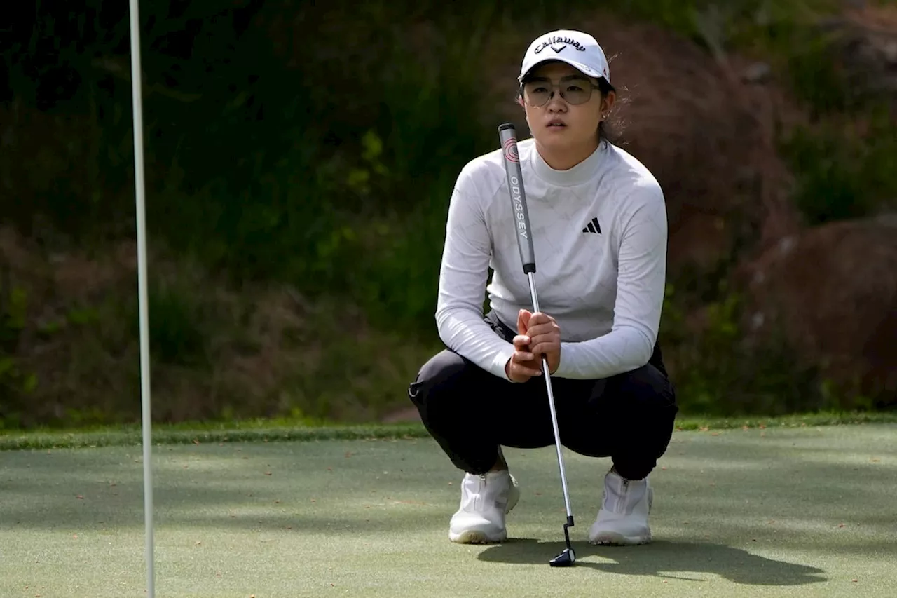 Zhang among four tied for LPGA Match Play lead as wind plays havoc with the field