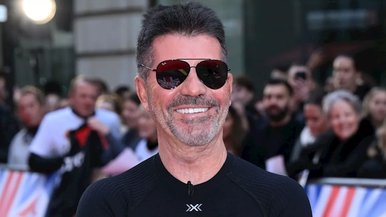 Simon Cowell Celebrates Easter with Family and Friends