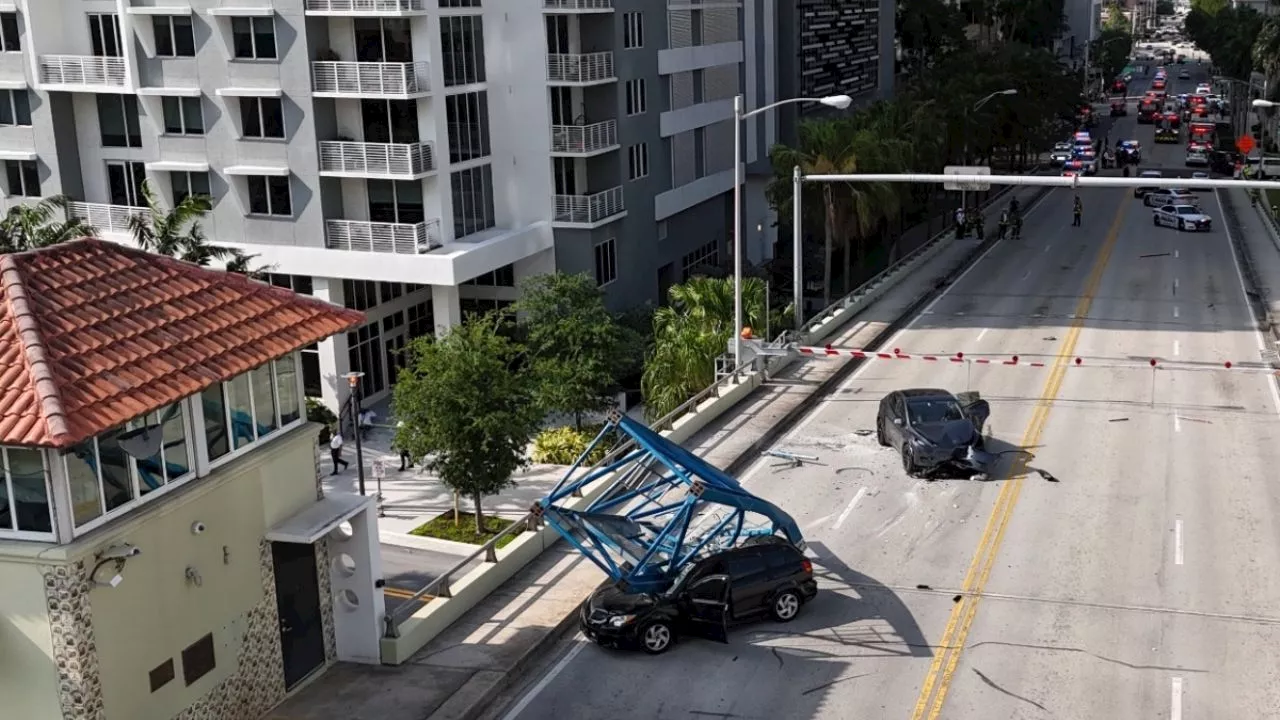 VIDEO: cae grúa desde rascacielos en construcción, muere una persona